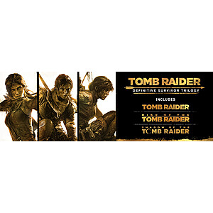 Tomb Raider: Definitive Survivor Trilogy (PC/Steam Digital Download) $7 