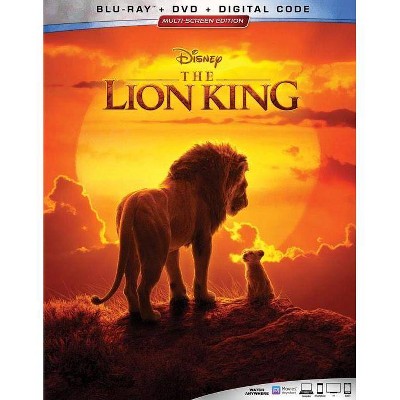 The Lion King 2019 Blu-ray + DVD + Digital Copy (In Store YMMV) $6