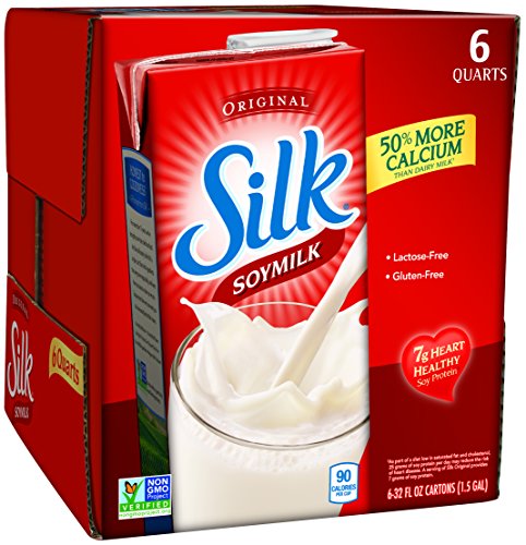 6-Pack Silk Original Soymilk 32-Ounce $5.90