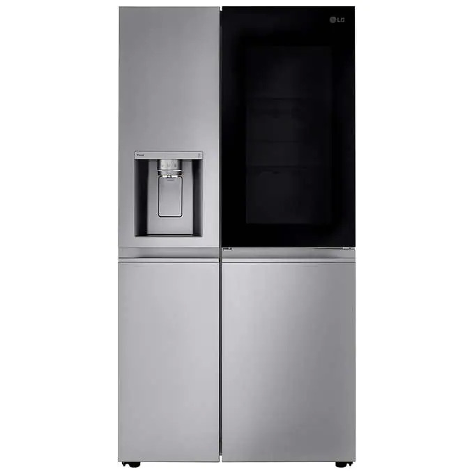 Costco Members LG 27 cu. ft. Smart SideBySide InstaView Refrigerator
