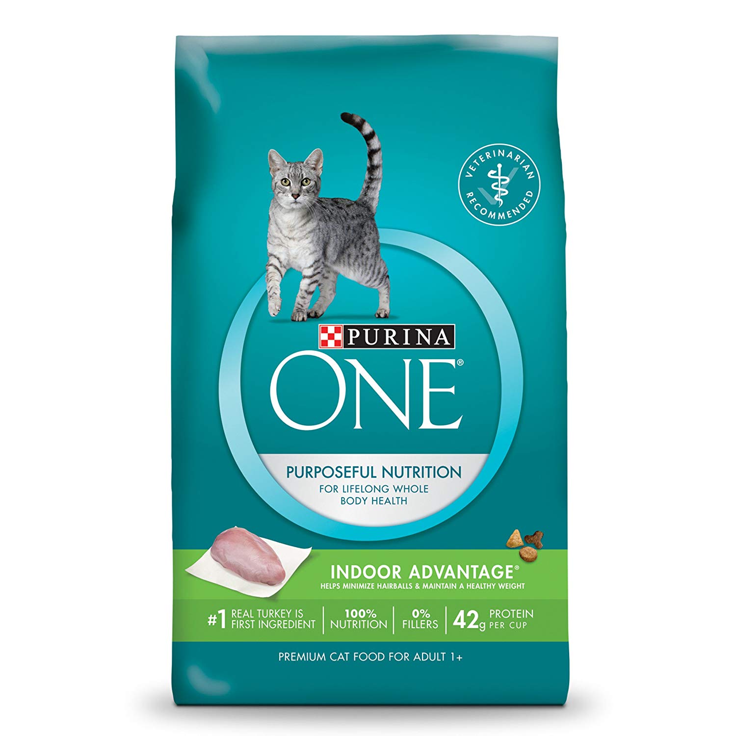 Purina ONE Indoor Advantage Adult Dry Cat Food [Standard Packaging