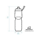 Polar Bottle Insulated Water Bottle 24 oz - 100% BPA-Free Cycling &amp; Sports Water Bottle (Blue Fade, 24 ounce) $9.33