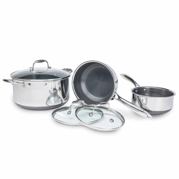 HexClad Hybrid Cookware: 6-piece Set (FS) $299.99