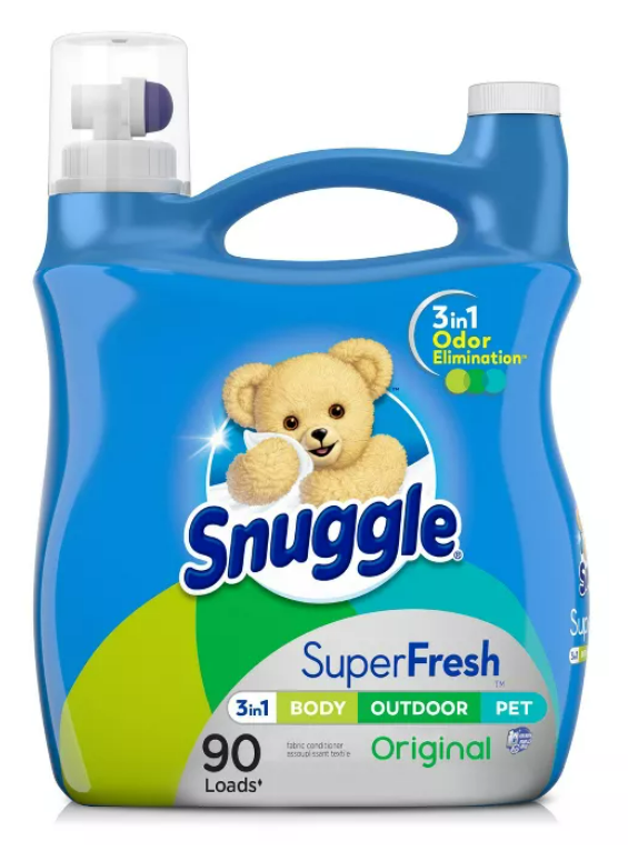 3x (95 fl oz) Snuggle Plus Febric Softener- $3.54 each - after $10 Target GC - Free store pickup