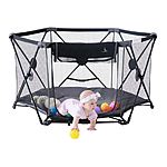 Portable Playard for Infants and Toddlers,Folding Play Pen for Babies with Carrying Bag and Mattress - 50% off in Amazon - $39.93