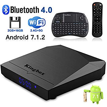 Kingbox K3 Android 7.1 2GB/16GB Smart TV Box w Amlogic S912 & Mini Keyboard - $49.99 AC