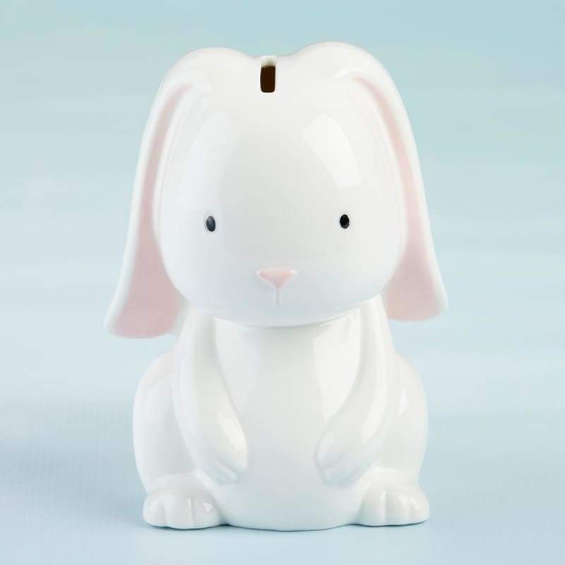 Baby Aspen Bunny Porcelain Bank, $4.80 FS with Walmart Plus