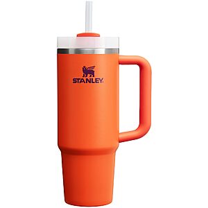 STANLEY Quencher H2.0 Tumbler with Handle and Straw 30 oz (Tigerlily Plum) $20.99