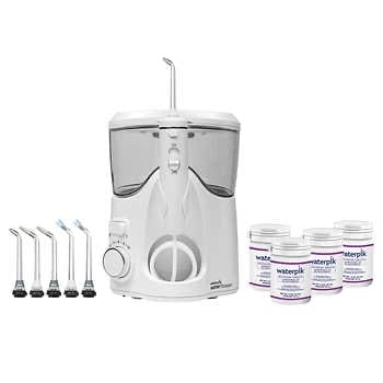 Costco Offer - Waterpik Whitening Water Flosser Combo Pack for $79.99 After  $20 off - Shipping and handling included - $79.99