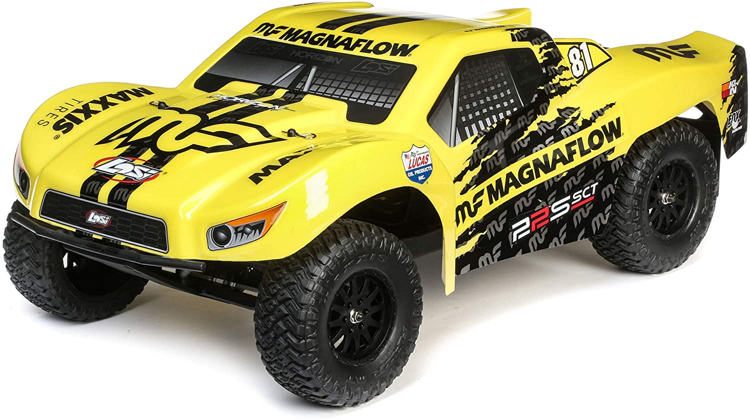 Amazon Offer: Losi RC Truck 1/10 22S 2WD SCT Brushed RTR (Ready-to- Run), MagnaFlow, LOS03022T1,Yellow $189.99