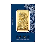 Costco Offer:50 Gram Gold Bar PAMP Suisse Lady Fortuna (New In Assay) - $3899.99