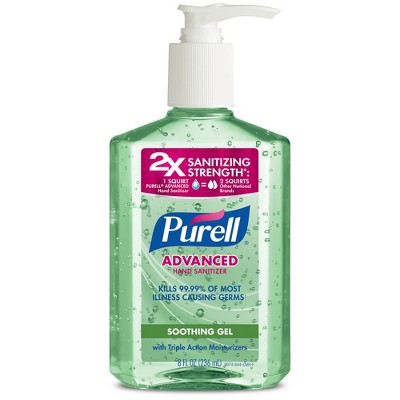 Target has PURELL Advanced Hand Sanitizer Soothing Gel with Aloe and Vitamin E - 8 fl oz for $2.99 + free 2-day shipping on $35 orders & No limit on quantity