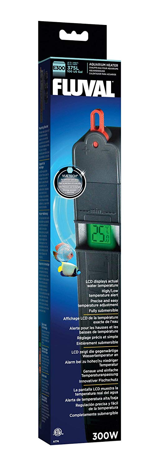 Fluval E300 300-Watt Electronic Aquarium Heater $29.69 + Free Shipping