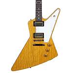 Gibson Custom Shop 1958 Korina Explorer Guitar Black or white Pickguard with Case $6999 At American Musical Supply