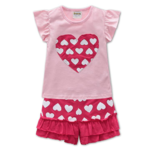 Fiream Baby Girl Short Sleeve Clothing Set Outfits (various styles) on sale for $5.70 (62% off)