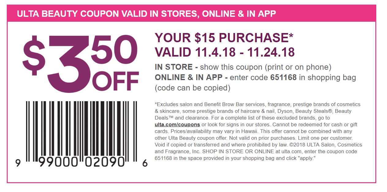 Ulta Beauty 3 50 Off Your 15 Purchase Slickdeals Net