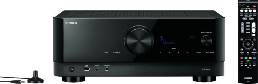 YMMV: Yamaha RX-V4A 5.2-channel AV Receiver with 8K HDMI and MusicCast Black RX-V4ABL - $399.95 for Total Tech members at Best Buy