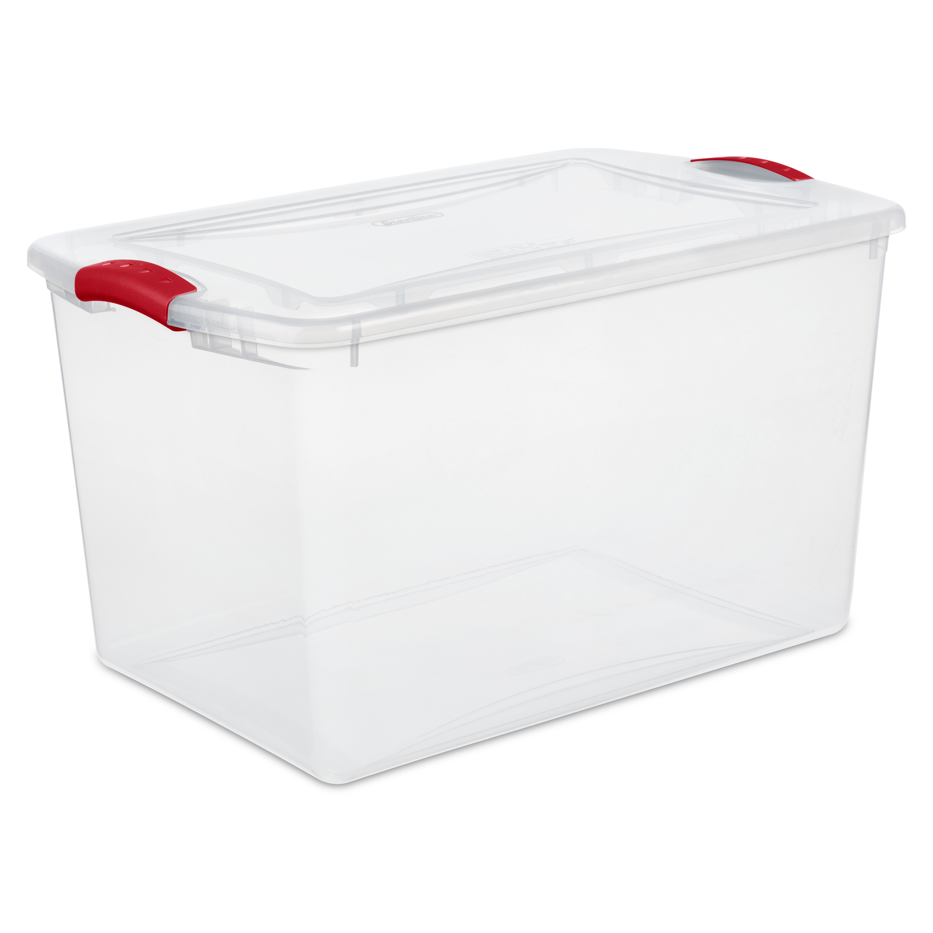 Sterilite 66 Qt. Latching Storage Containers (Infra Red) $2 (In store - YMMV)
