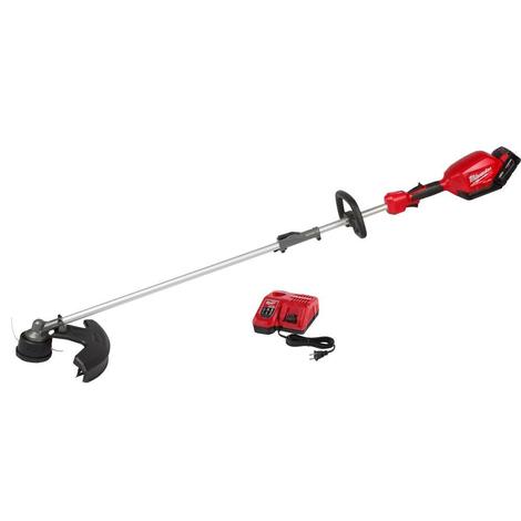 Milwaukee M18 Fuel String Trimmer, 9.0 battery, M18 Fuel Blower, Contractor Bag $279.88