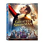 Greatest Showman Blu-Ray + DVD + Digital + Sing-a-Long Edition $15 with Prime Amazon $14.99