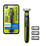 Philips Norelco OneBlade Electric Razor $16.99 , Replacement Razor 2 Pk. $11.99 (50% off) Military Only