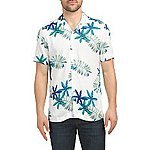 REISS Fiji Short Sleeve Cuban Collar Shirt $39.99 + ship