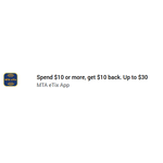 Amex Offer: Spend $10 or more at MTA eTix App, get $10 back. Up to $30