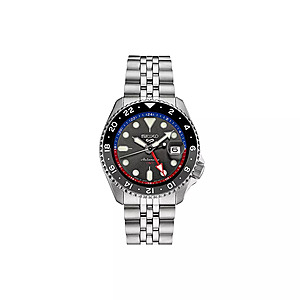 Seiko 5 Sports Men's 43mm Charcoal Dial Stainless Steel Automatic Watch $297 + Free S&H