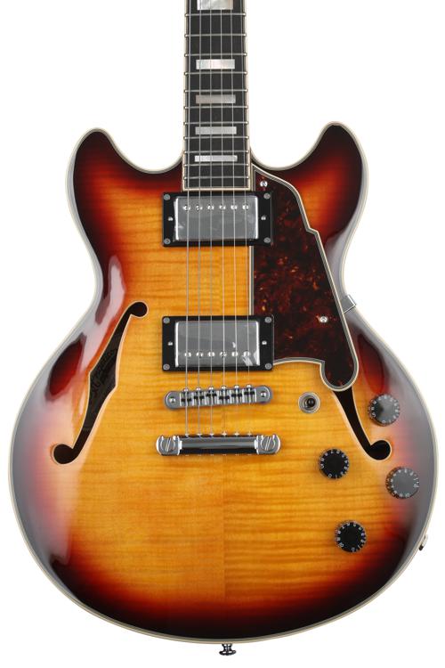 D'Angelico Premier Mini DC XT Electric Guitar - Vintage Sunburst $699.99 F/S