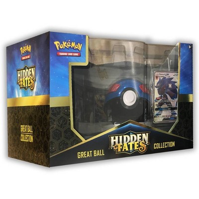 Pokemon Trading Card Game Pokeball Hidden Fates Gx Box W