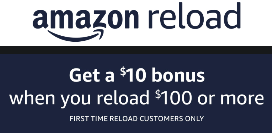 [YMMV} Amazon Reload $100 giftcard or more get $10 giftcard