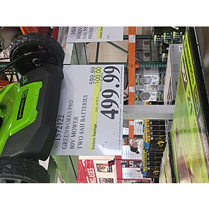 Greenworks 80v mower best sale costco