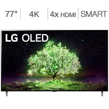 LG 77" Class - A1 Series - 4K UHD OLED TV - Allstate 3-Year Protection Plan Bundle Included for 5 years of total coverage* - $2250