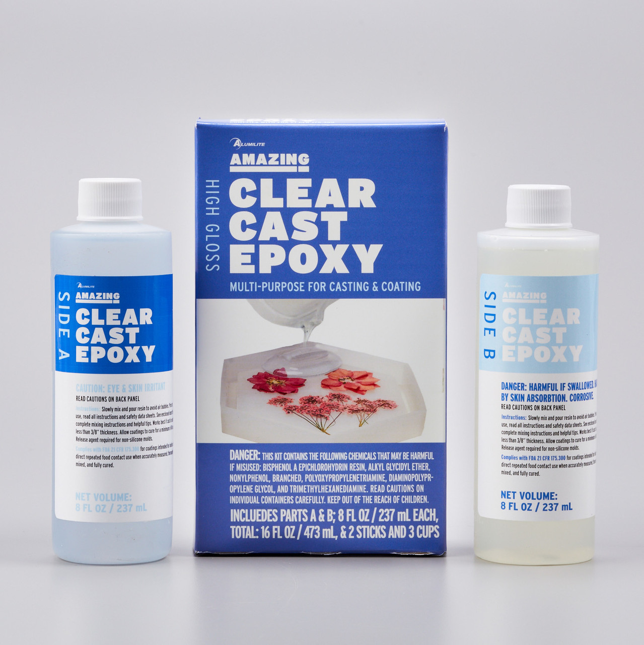Lowes Alumilite Clear Epoxy Casting Compound, 16oz, 12 and free instore pickup 12.23