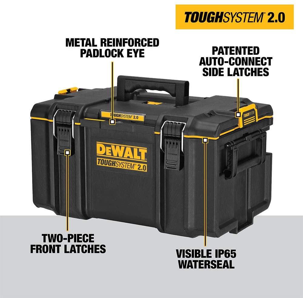 Amz: Dewalt DWST08300 ToughSystem 2.0 Large Toolbox for $60 and free shipping