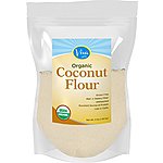 Viva Labs Organic Coconut Flour: Non-GMO, and Gluten-Free, 4 lb Bag - $4 w/ FSS w/ Prime