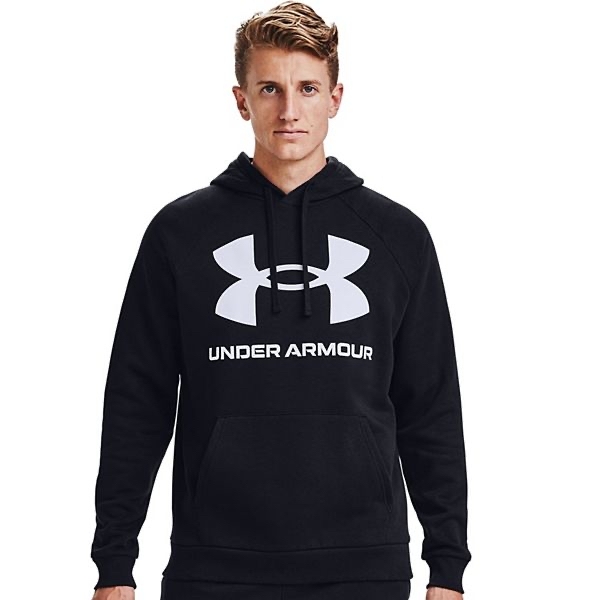 Kohl’s- Men's Under Armour Rival Fleece Big Logo Hoodie for $16.50 +FS with $49 - $16.50