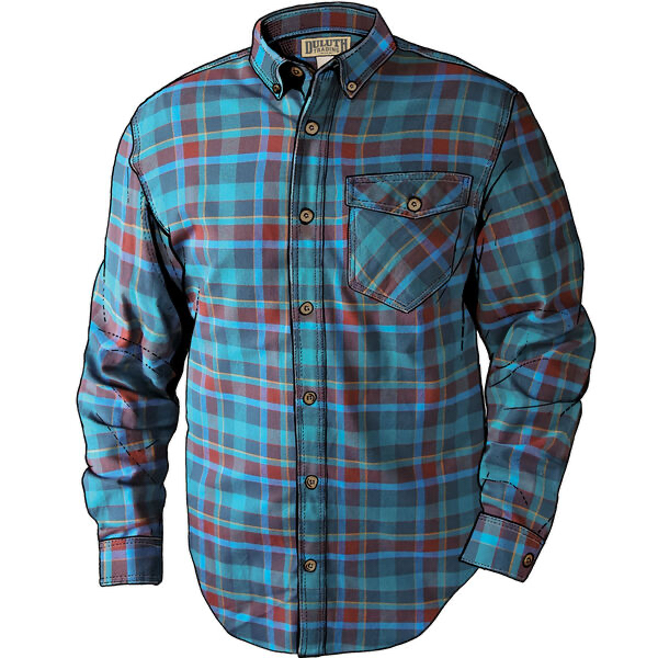 Men's Iron Mountain Oxford Relaxed Pattern Shirt - $13.99