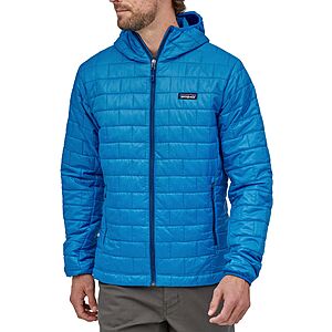 Patagonia Men s Nano Puff Hooded Jacket Andes Blue 171.67