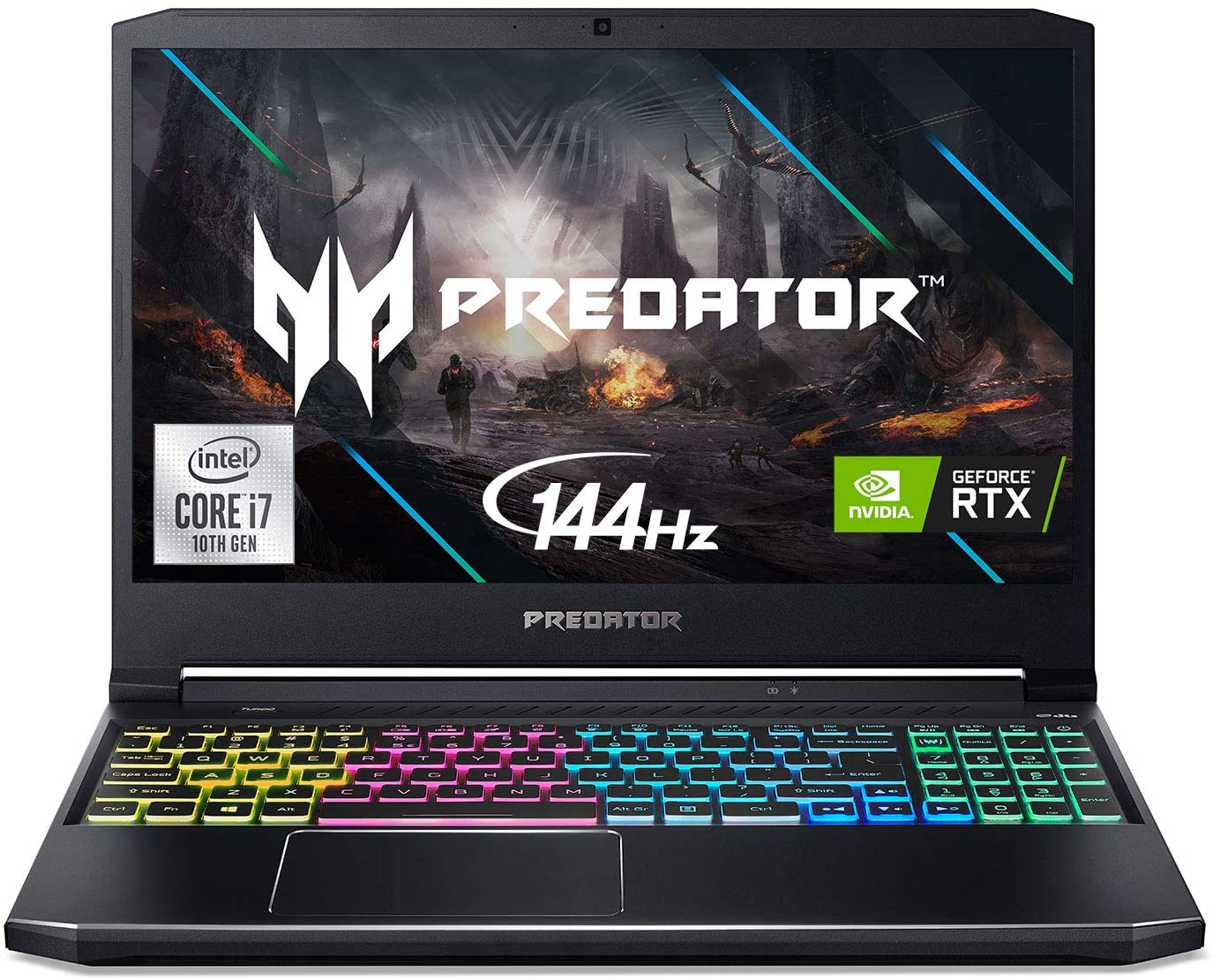 Acer Predator Helios 300 Gaming Laptop, Intel i7-10750H, NVIDIA GeForce RTX 2060 6GB, 15.6" Full HD 144Hz 3ms IPS Display, 16GB Dual-Channel DDR4 $1199 and tax free for some states