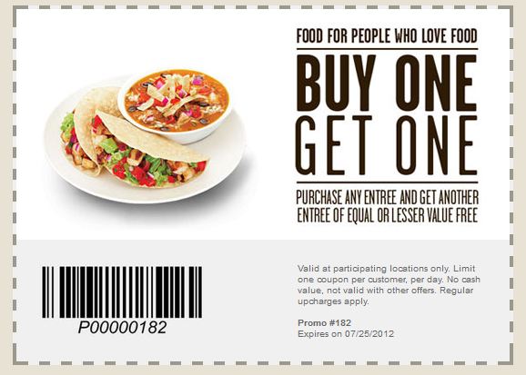 One Get Free Entree Or Chips Queso Qdoba Thru Facebook