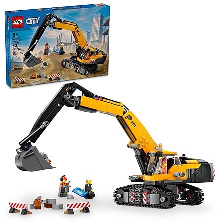 LEGO City Yellow Construction Excavator Toy Digger 60420 $30.79 with Target Circle (free to join)
