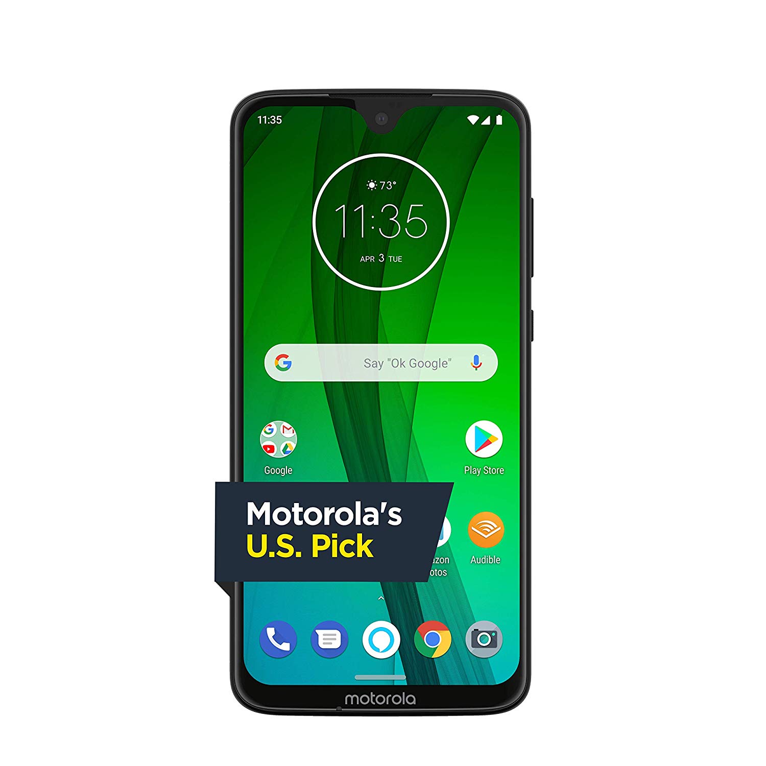 Moto G7 64GB Unlocked Phone with US warranty $199.99
