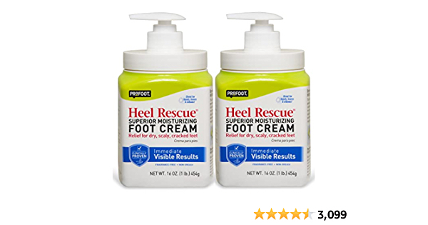 2 pack 16 ounce Profoot Heel Rescue Foot Cream $7.65