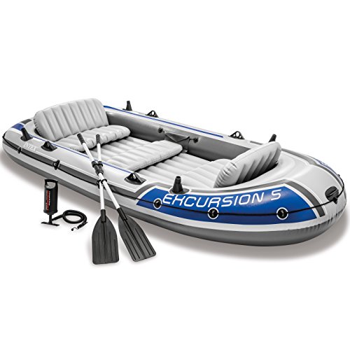 Intex 68325EP Excursion Inflatable 5 Person Heavy Duty ...