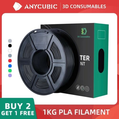3 ANYCUBIC 3D Consumables 1.75mm PLA Filament 1KG $38