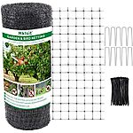 Tenax Deer Fencing, 165-ft x 7.5-ft Black Plastic Extruded Mesh Rolled Fencing, $123, reg. $180, made in USA