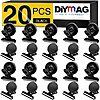 20-Count DIYMAG Fridge Magnet w/ Clips (Black) from $3.17 + Free Shipping w/ Prime or on $35+