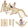 [Prime; YMMV] 8-in-1 BIERUM Wooden Pikler Triangle Set for Toddlers from $28.82 + Free Shipping
