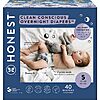 40-Count The Honest Company Clean Conscious Overnight Diapers for Sensitive Skin (Size 5) $10.94 w/ S&amp;amp;S + Free Shipping w/ Prime or on $35+